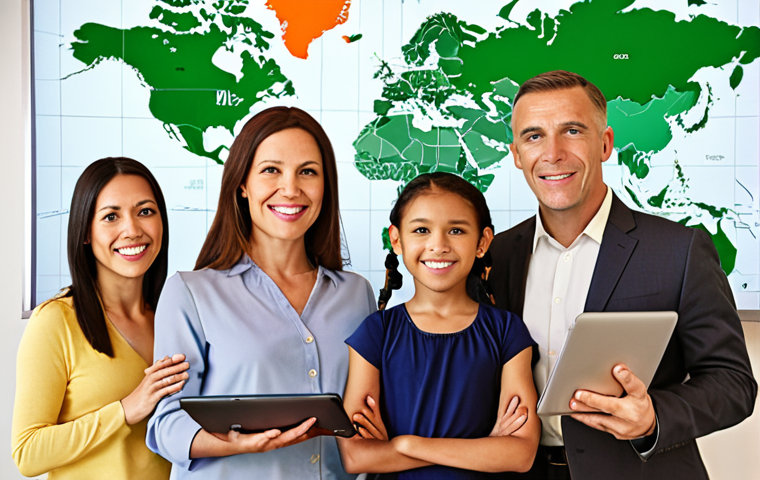Niche Specialization & Online Reach**
A modern, professional family counselor, in their 30s-40s, with a warm and empathetic expression, is engaged in a video consultation on a tablet or laptop. The background subtly depicts a global map or diverse faces, symbolizing an expanded, unlimited clientele. On the screen, a family (e.g., parents with an adolescent, or a blended family) is visible, indicating a specific niche focus. The overall atmosphere is bright, clean, and technologically advanced, conveying accessibility and specialized expertise.
2. **